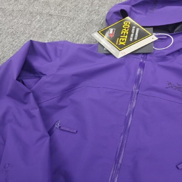 Arc'teryx Vibrant Purple Hooded Jacket - Picture 2 of 3